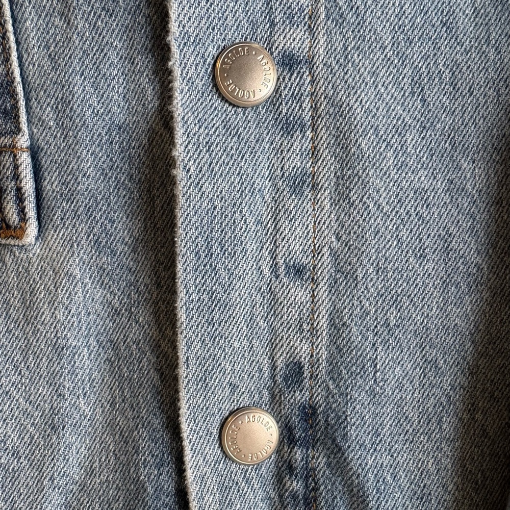 AGOLDE RONA BOX  SHIRT IN EFFECT - Picture 9 of 12